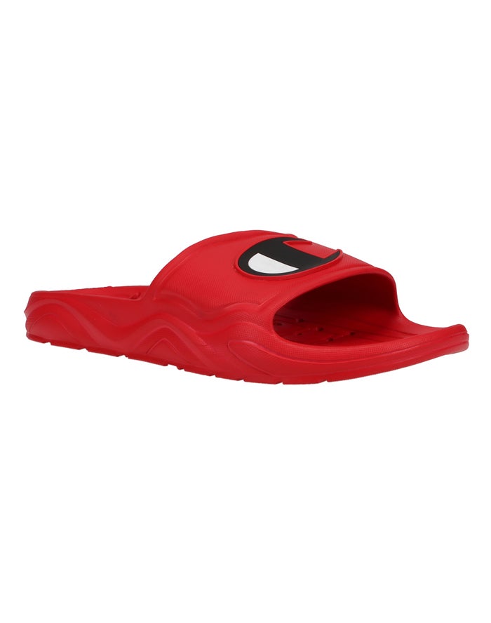 Champion Badslippers Heren - Rood - Hydro-C ( 970365-NFX )